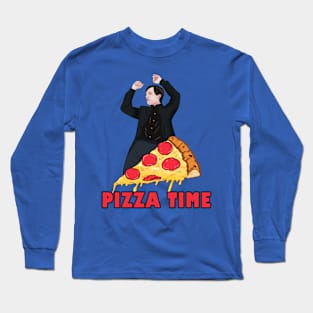 Bully Maguire Pizza Time Long Sleeve T-Shirt